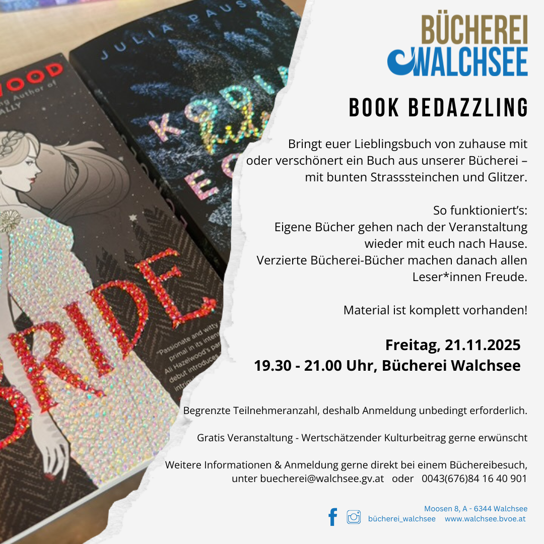 Book Bedazzling