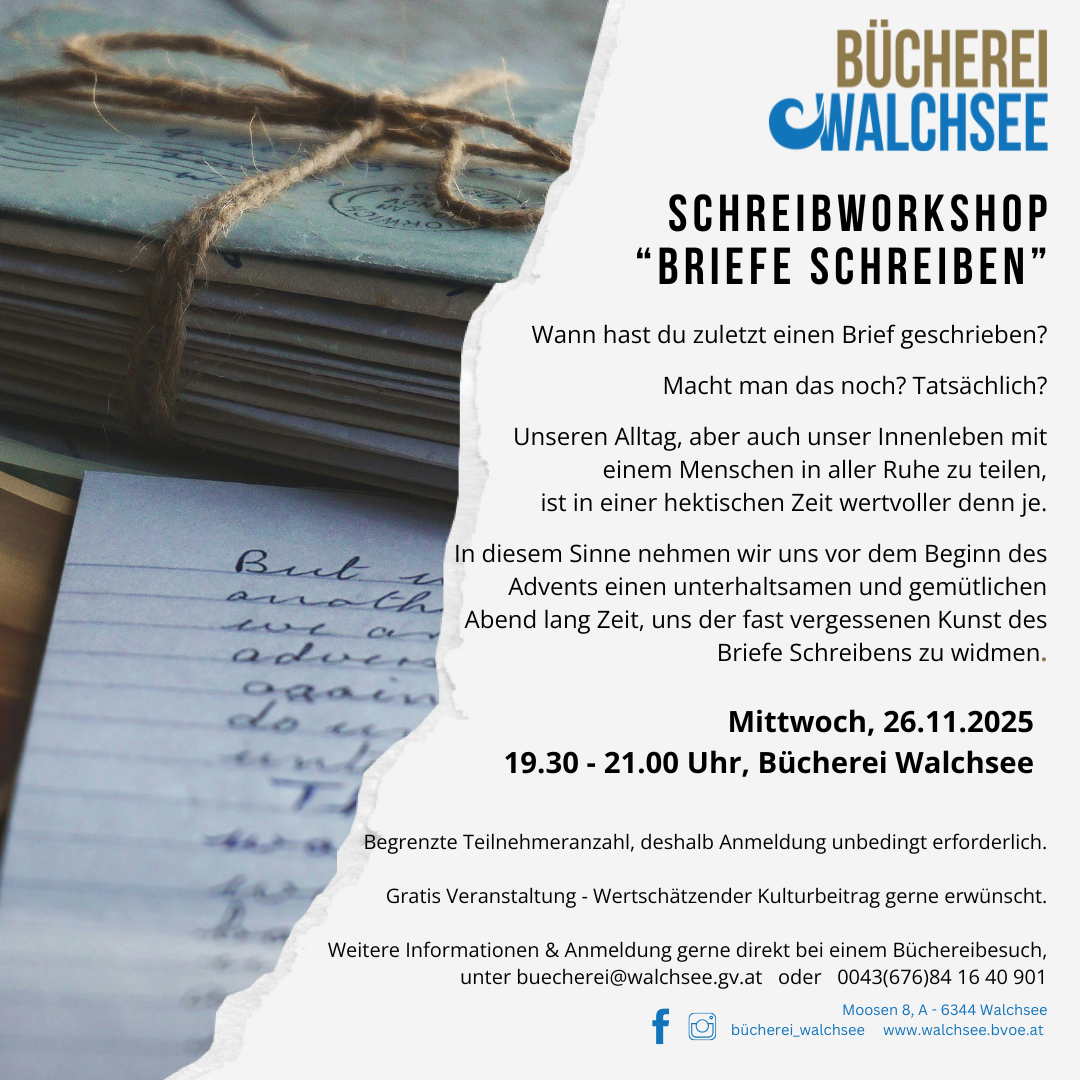Briefe schreiben