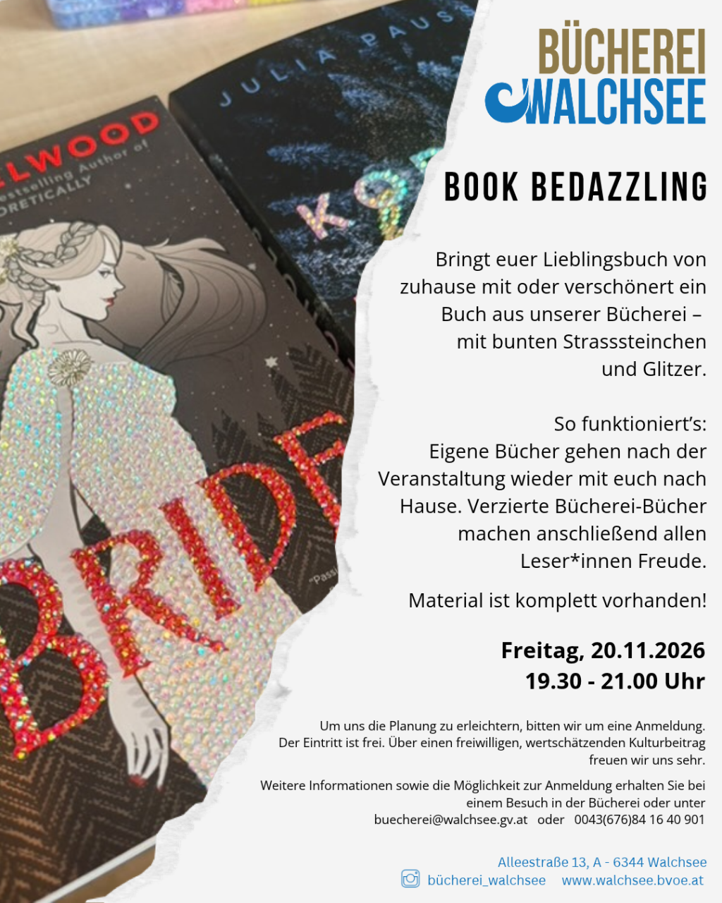 Book Bedazzling